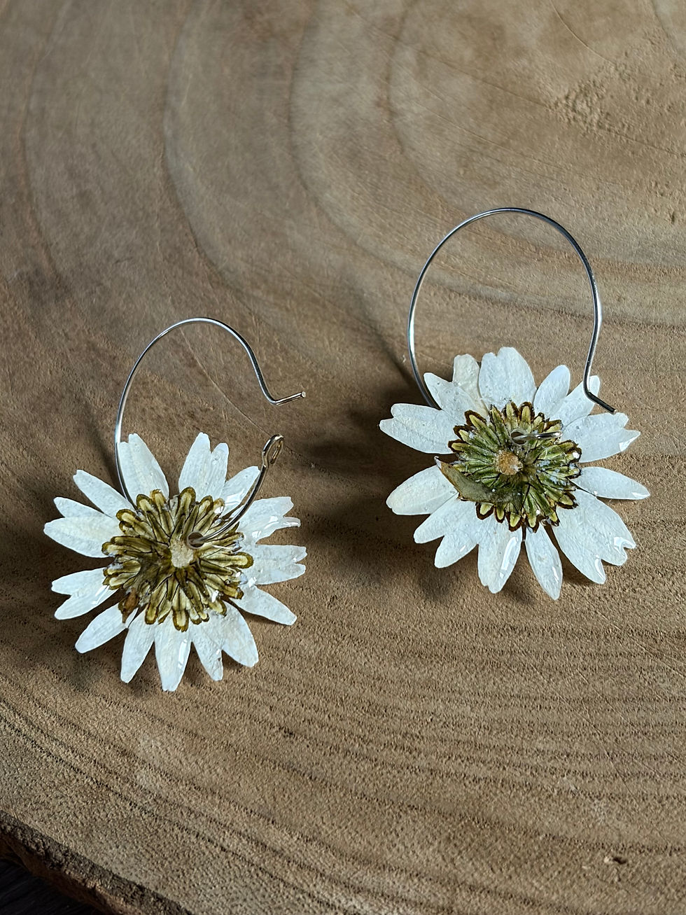 Miniature : Boucles d'oreilles "Marguerite 112"