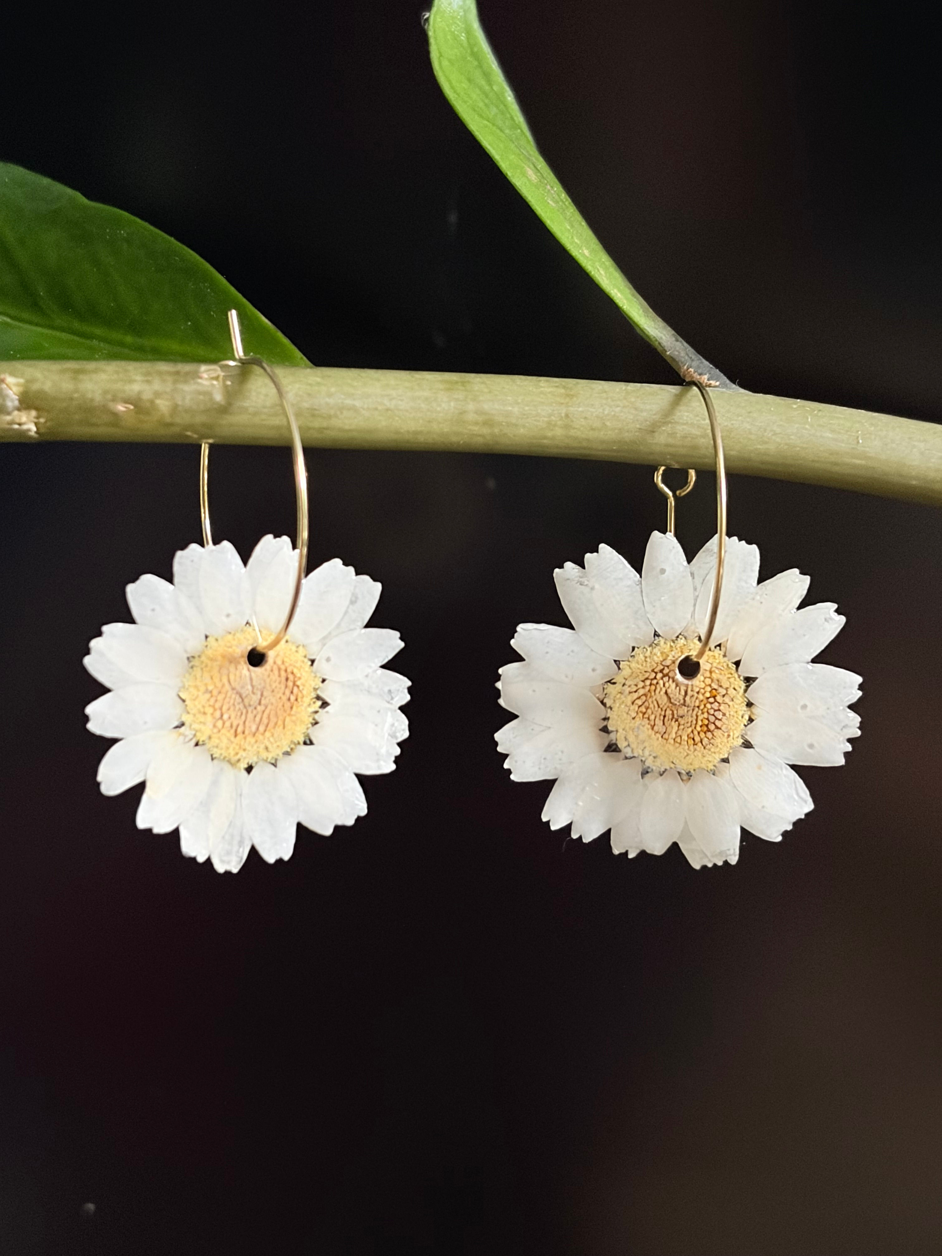 Boucles d'oreilles "Marguerite 111"