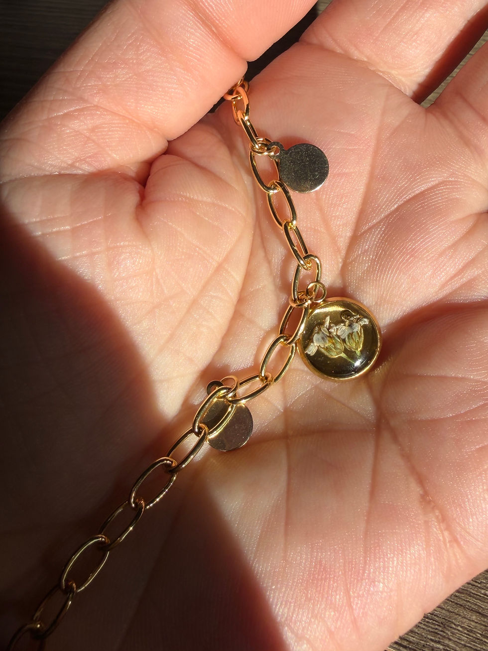 Miniature : Bracelet tendance " Carotte dorée"
