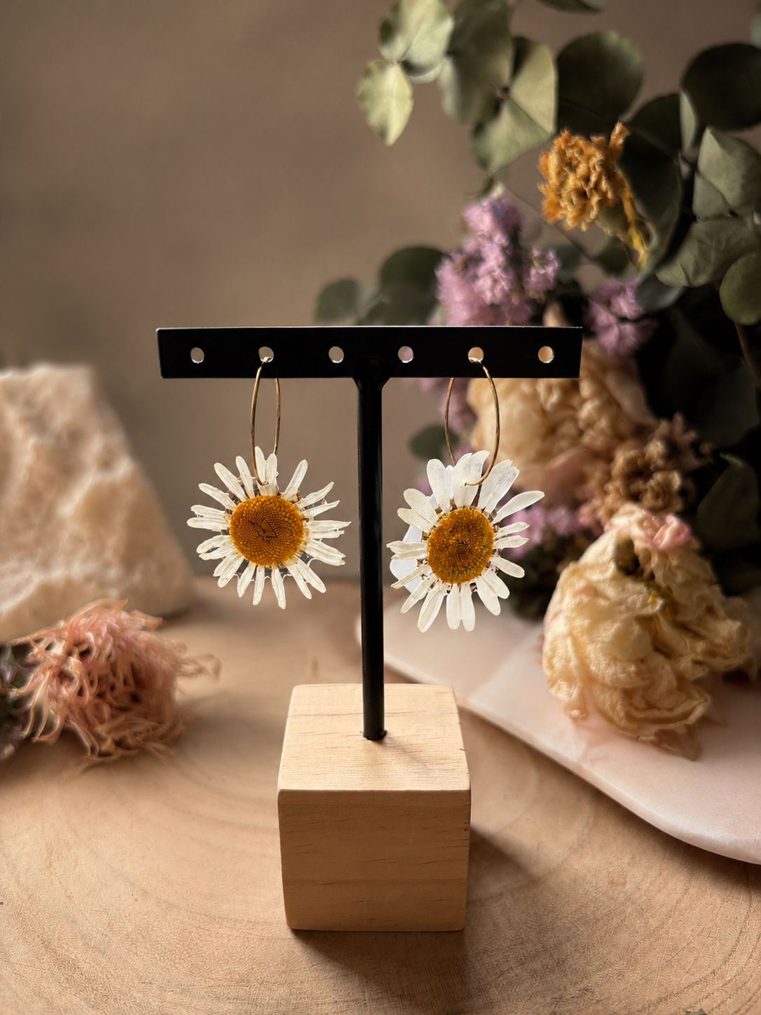 Boucles d'oreilles "Marguerite"