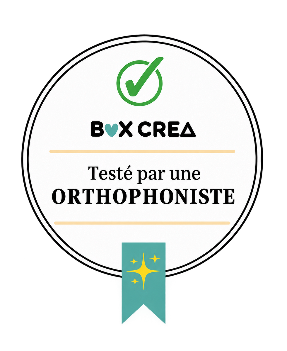 Testé par une orthophoniste