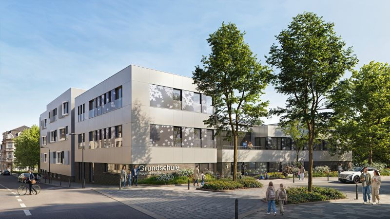 Neubau der Grundschule Augustastraße in Solingen