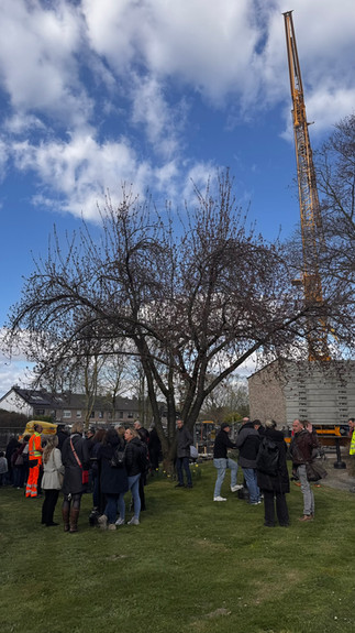 Anschließender Umtrunk