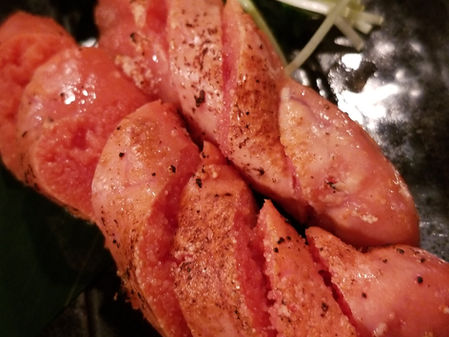 明太子のあぶり