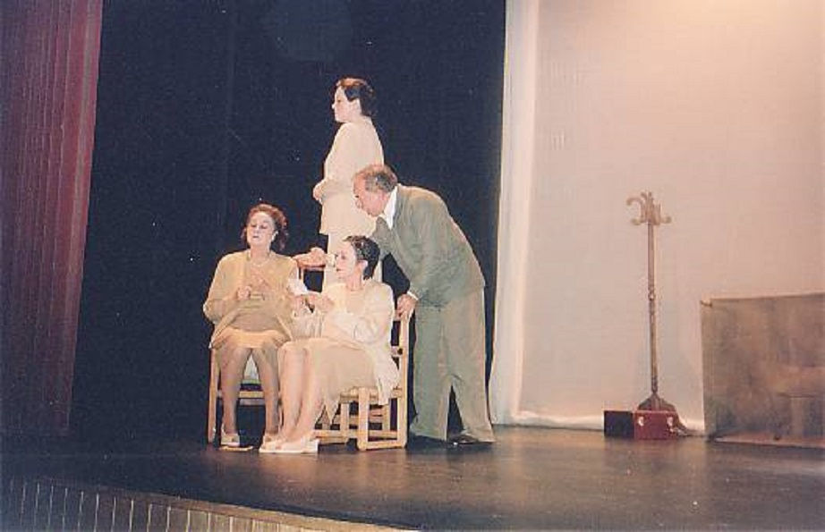 4. Romu Salcedo, Tere Pro, Pilar Arrieta y M. Carmen Oianeder