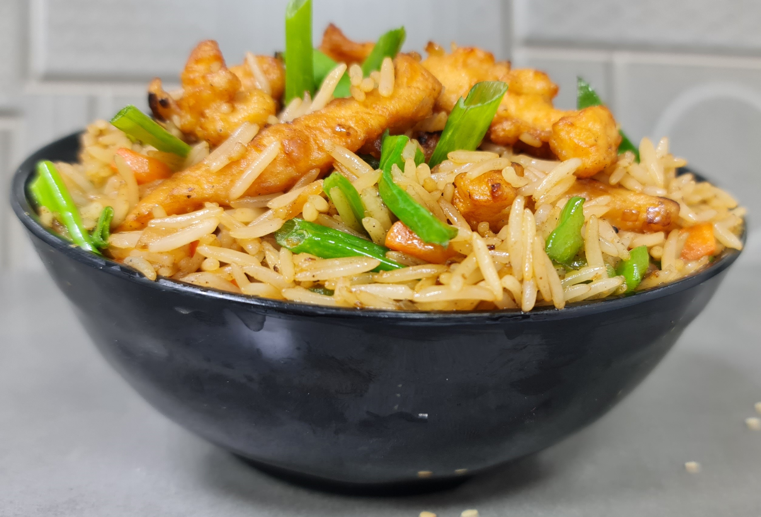 Arranged Food and Objects