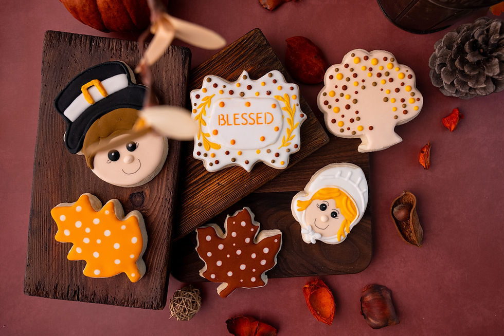 Thumbnail: Fall Sugar Cookies (1 Dozen)