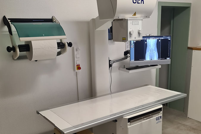 Salle d'imagerie radiographie numérique