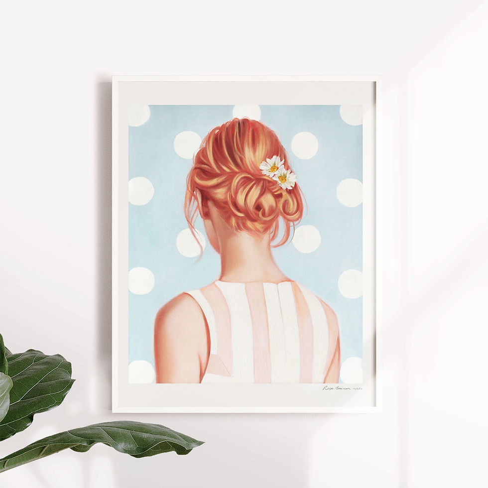 Thumbnail: Strawberry Blonde - Art Print