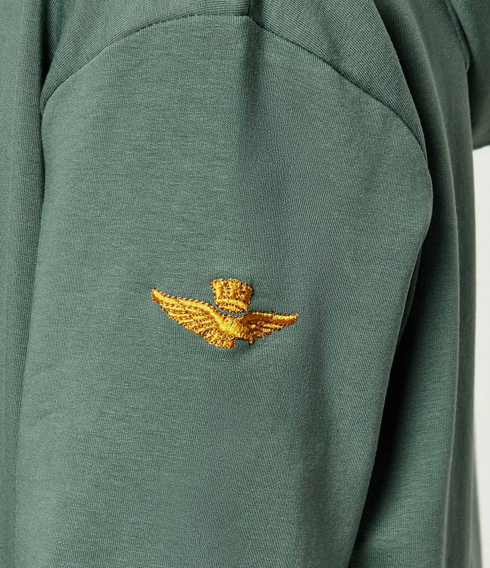 Miniatura: FELPA GARZATA AERONAUTICA MILITARE