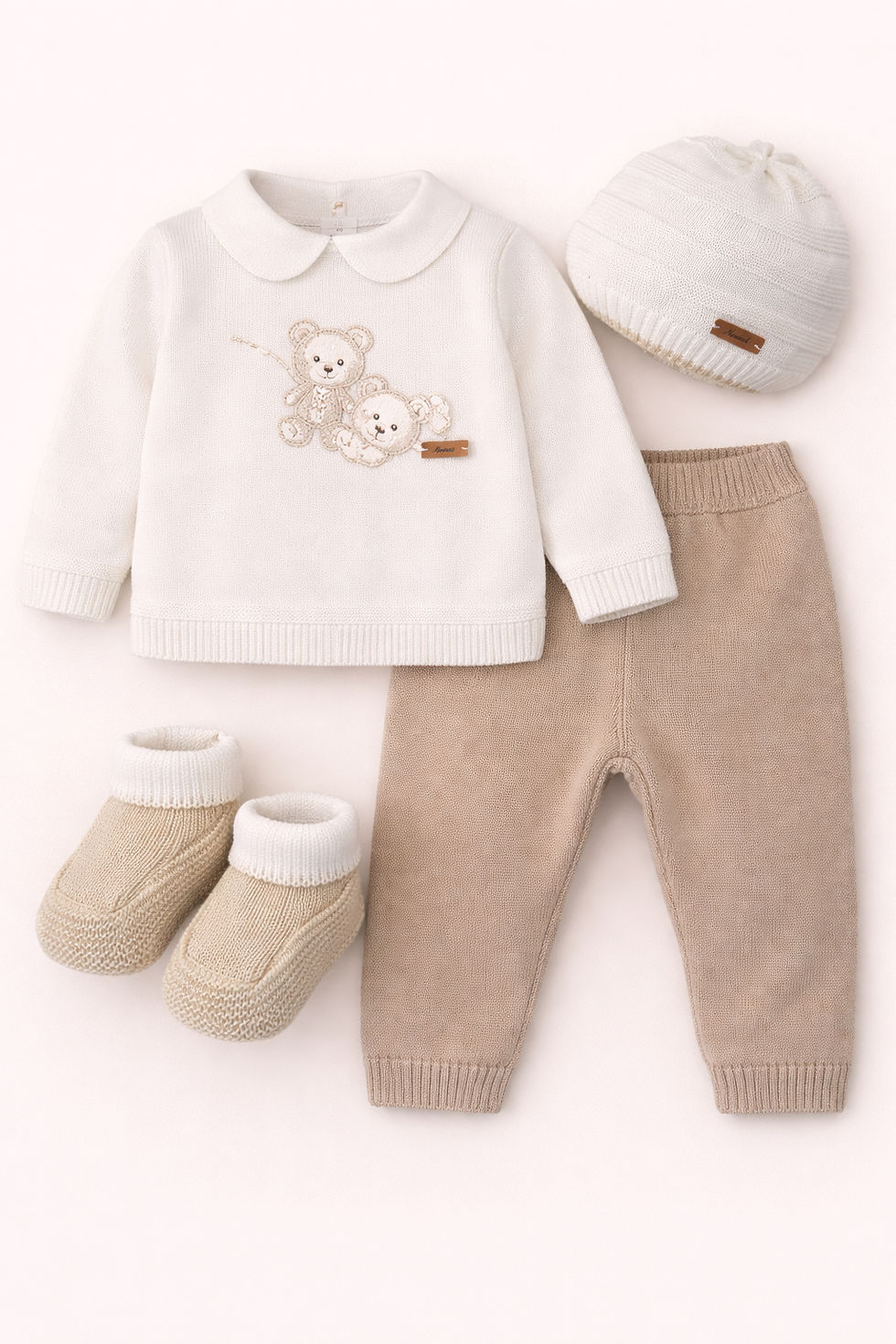 Miniatura: Completo Neonato in filo  con Orsetti - E26CO825