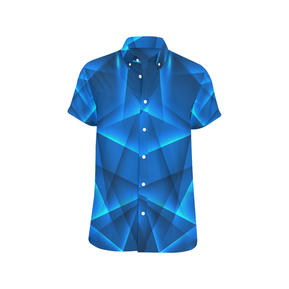 3D Style Button Down Shirt