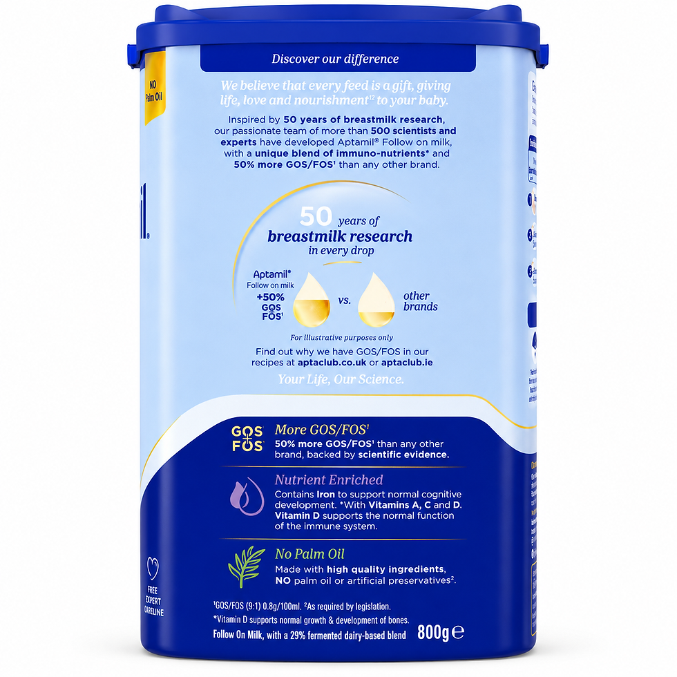 Thumbnail: Aptamil Follow On Milk Formula Stage 2 (6-12 Months) 800g Baby Nutrition