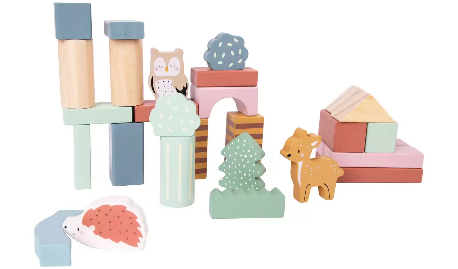 Chad Valley Woodland Building Blocks Set – product image 1