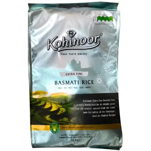 Kohinoor Extra fine Basmati Rice 10kg – product image 1