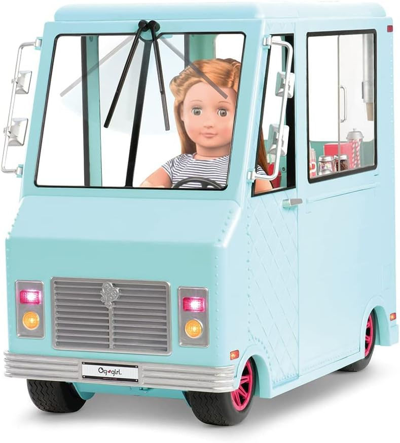 Thumbnail: Our Generation Sweet Stop Ice Cream Truck Playset