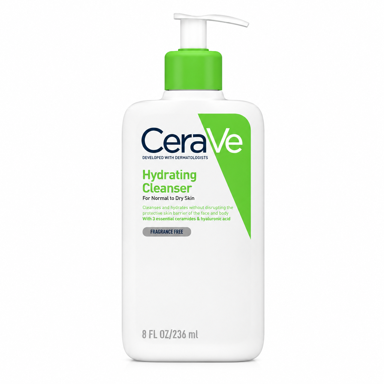 CeraVe Hydrating Cleanser with Hyaluronic Acid for Dry Skin