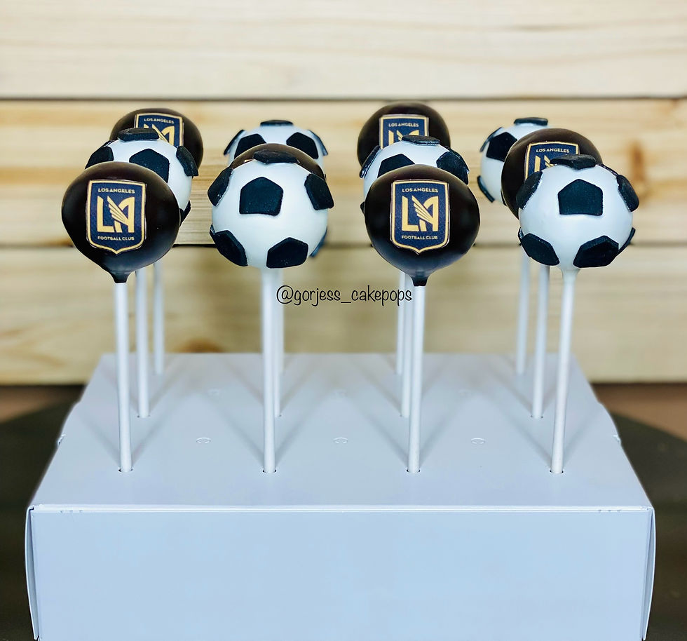 Sports: Soccer LAFC Cakepops