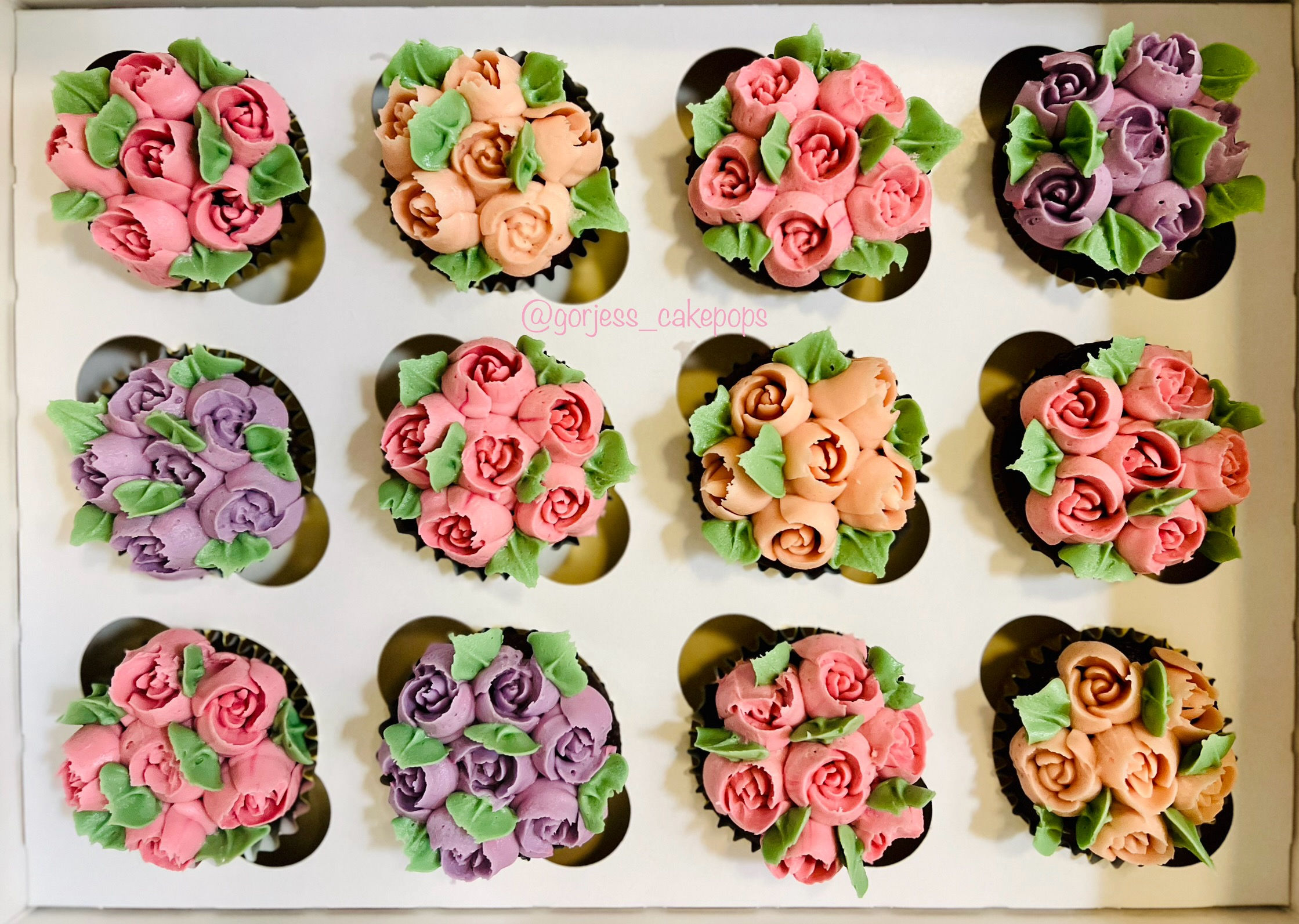 Flower Cupcakes