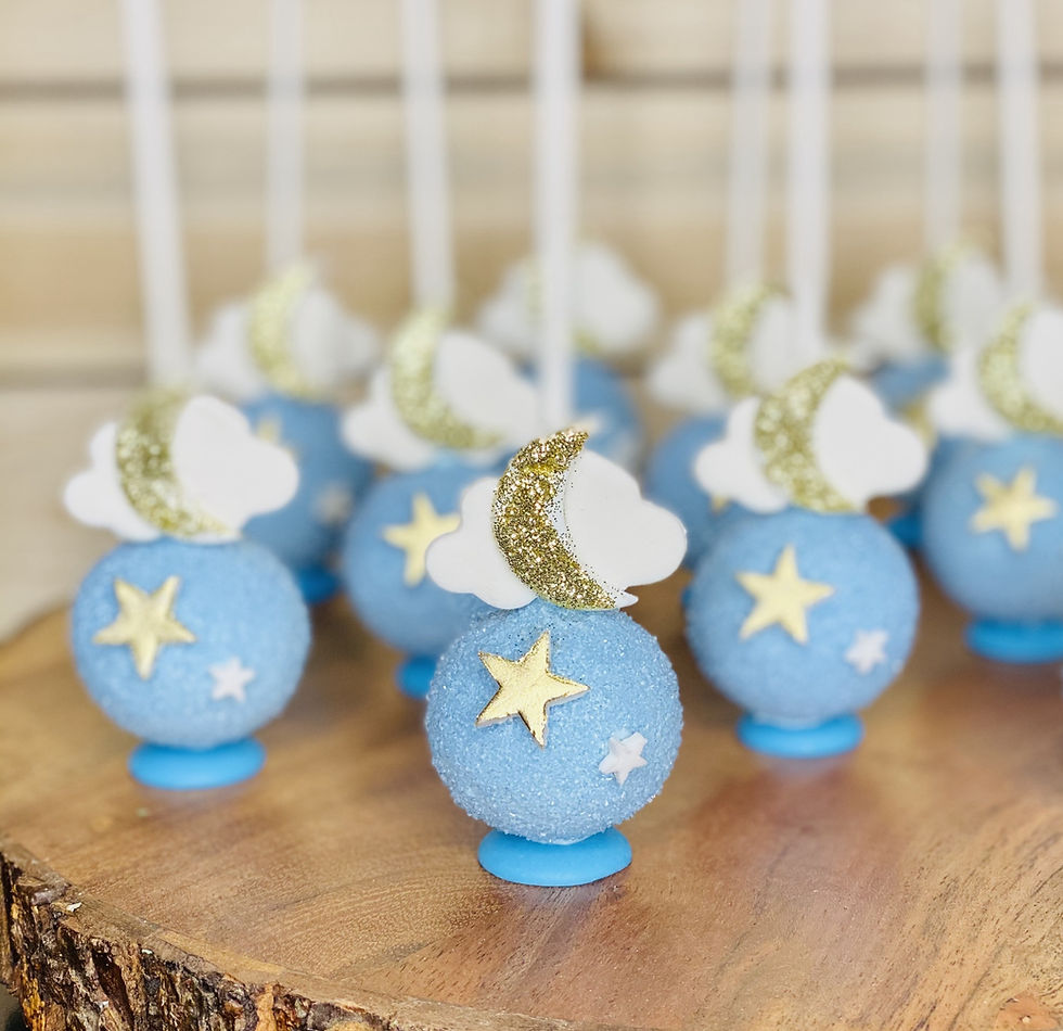 Thumbnail: To the Moon & Back- Babyshower / Gender Reveal (Flat Surface)