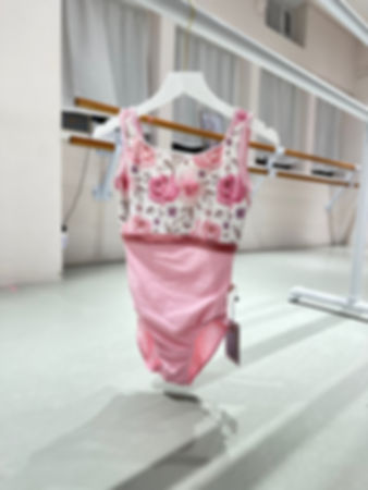 Leotard - Lise - Pink Pastel Floral