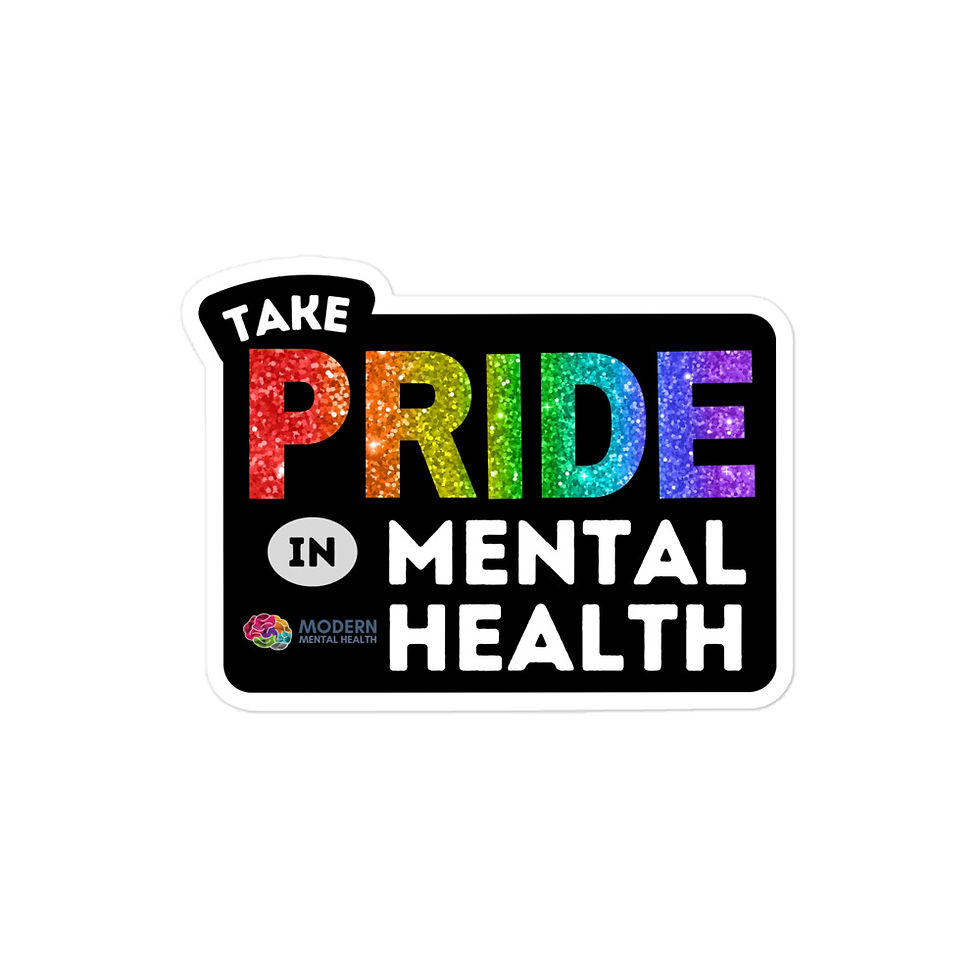 Thumbnail: Take PRIDE in Mental Health Sticker