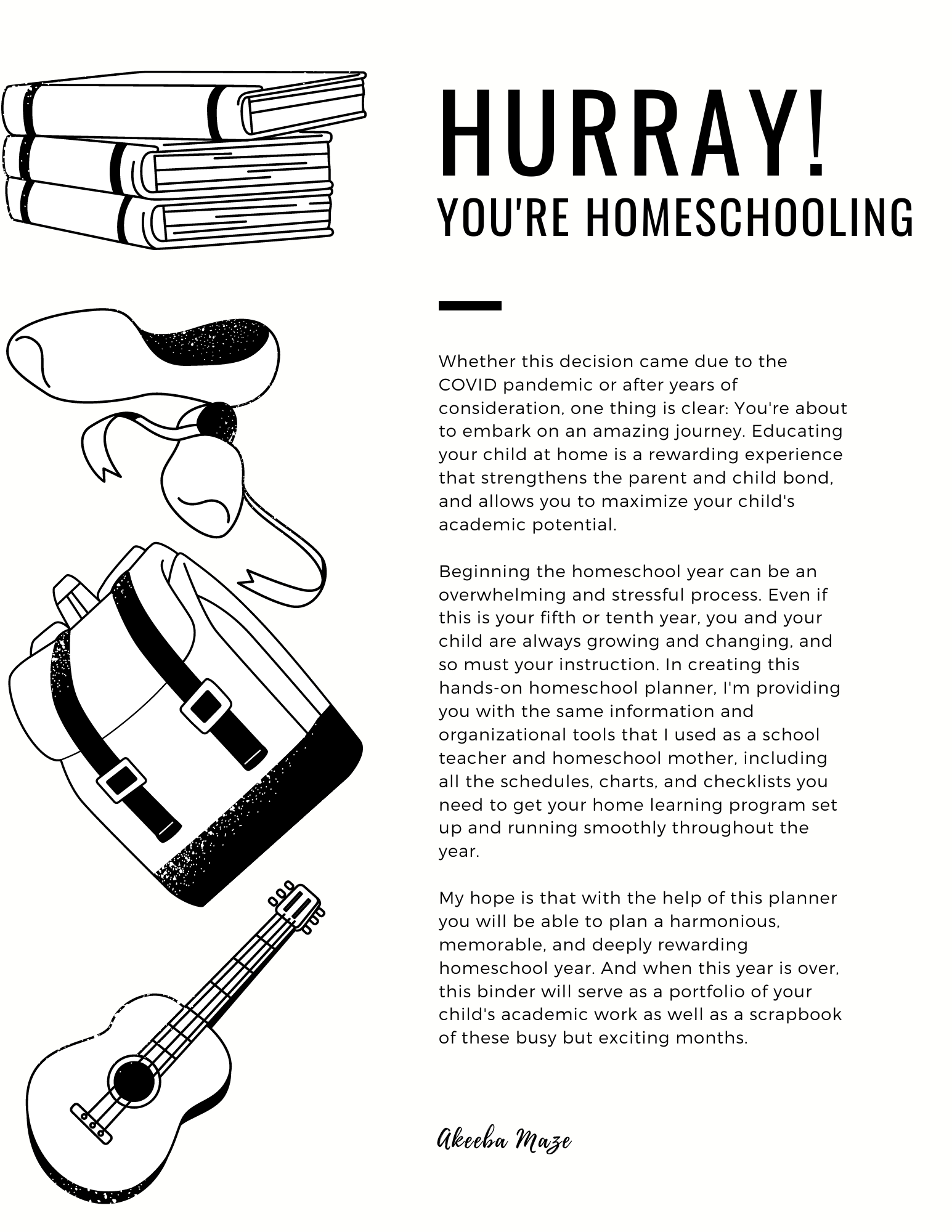 Homeschool Guide & Planner