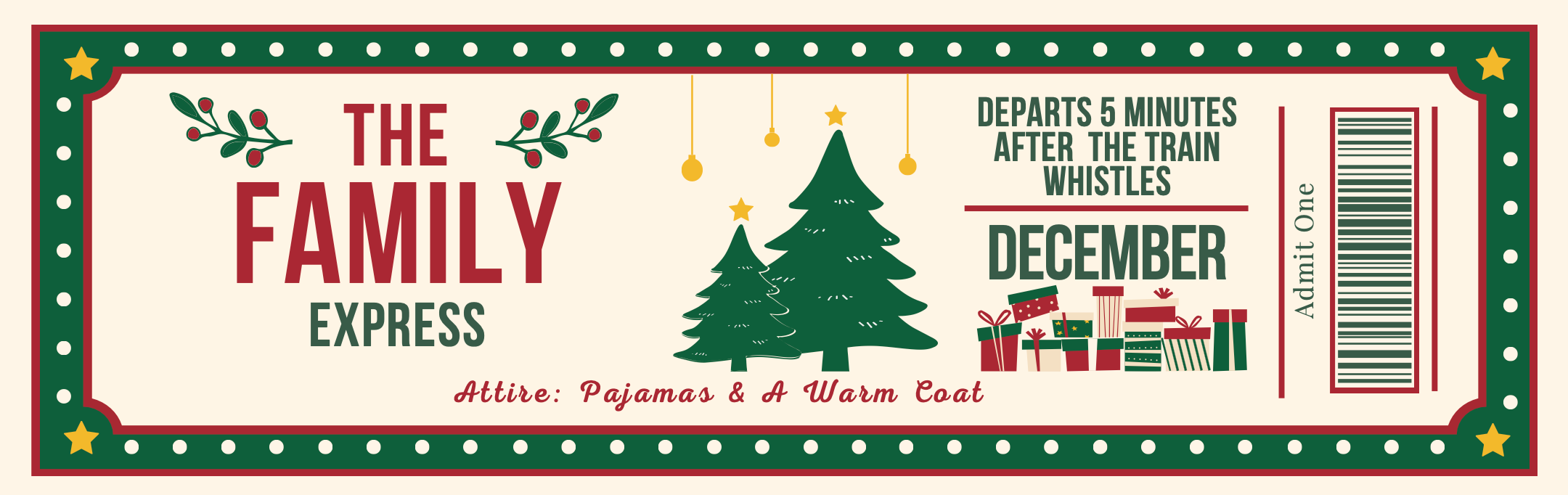 Polar/Family Express Train Tickets