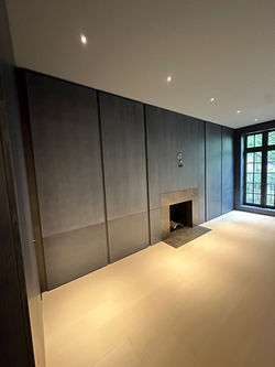 East 74th Street NYC Library_Office -Handled all custom finished woodwork