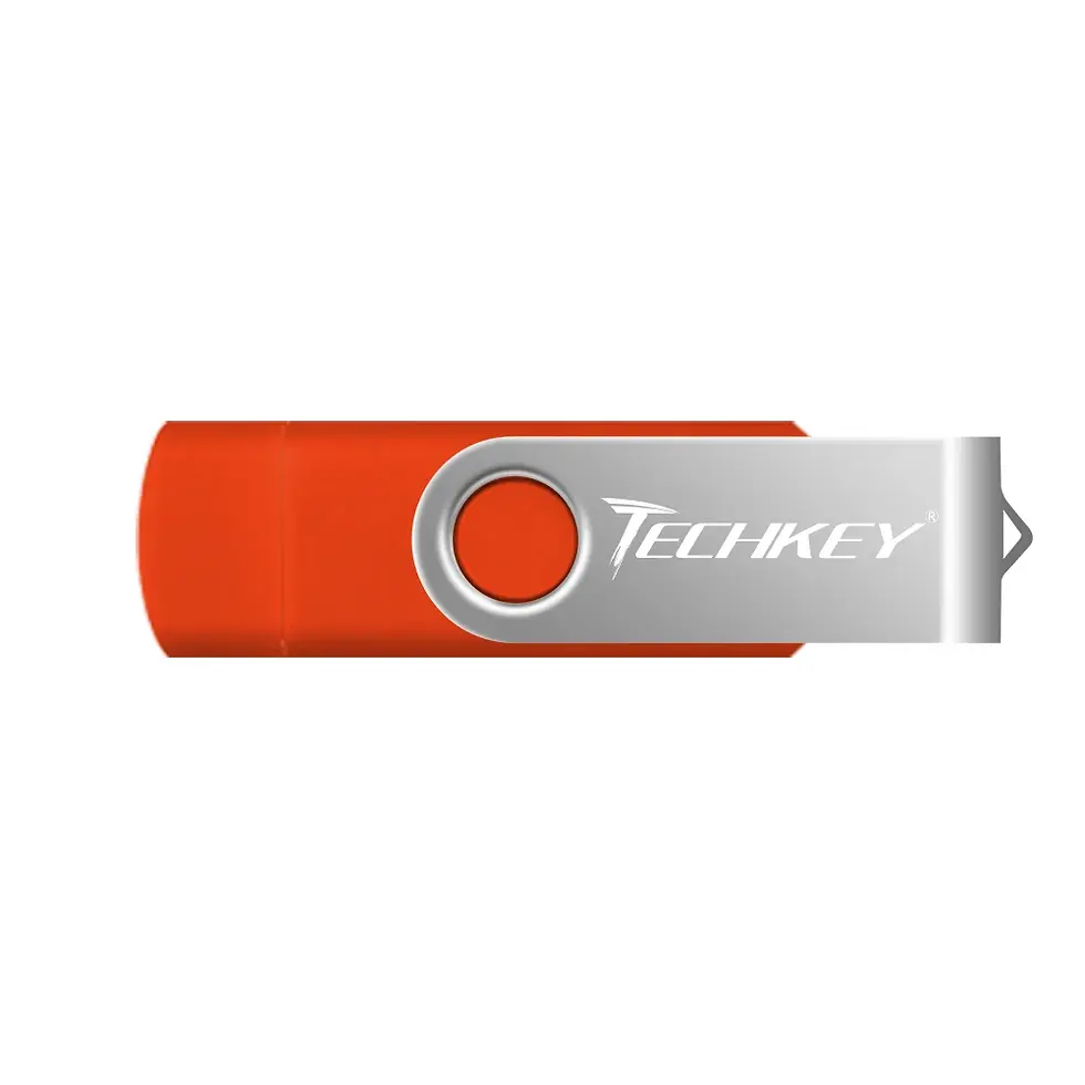 Thumbnail: OTG Usb Flash Drive Techkey 8gb 16gb 32gb Pen Drive 64gb флешка Mobile Phone
