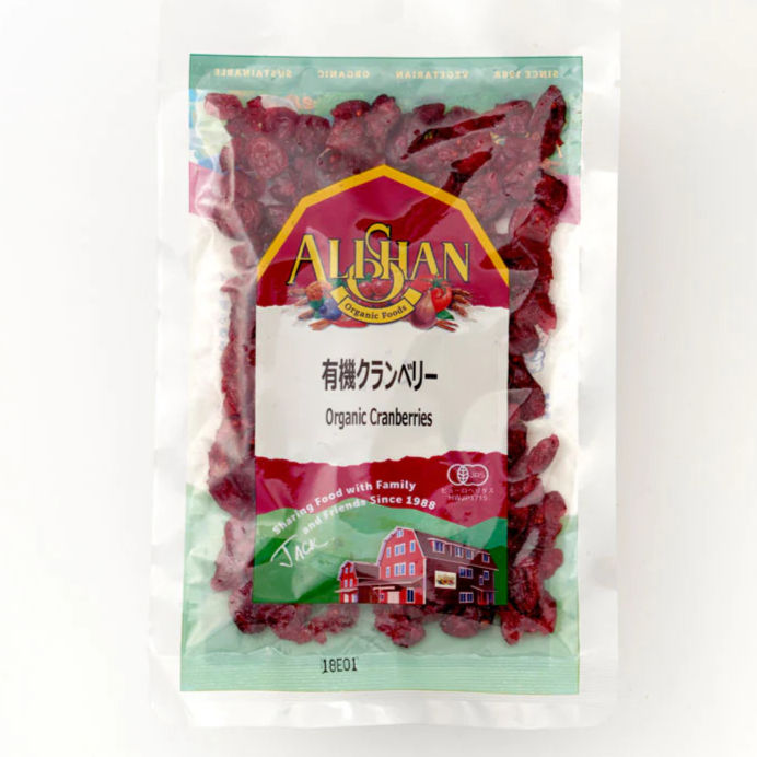 アリサン:有機クランベリー 60g