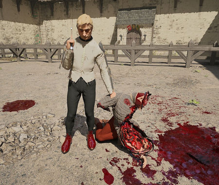 A review of the blood and gore effects in the early access release of Half Sword