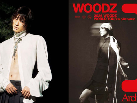 Show do WOODZ no Brasil