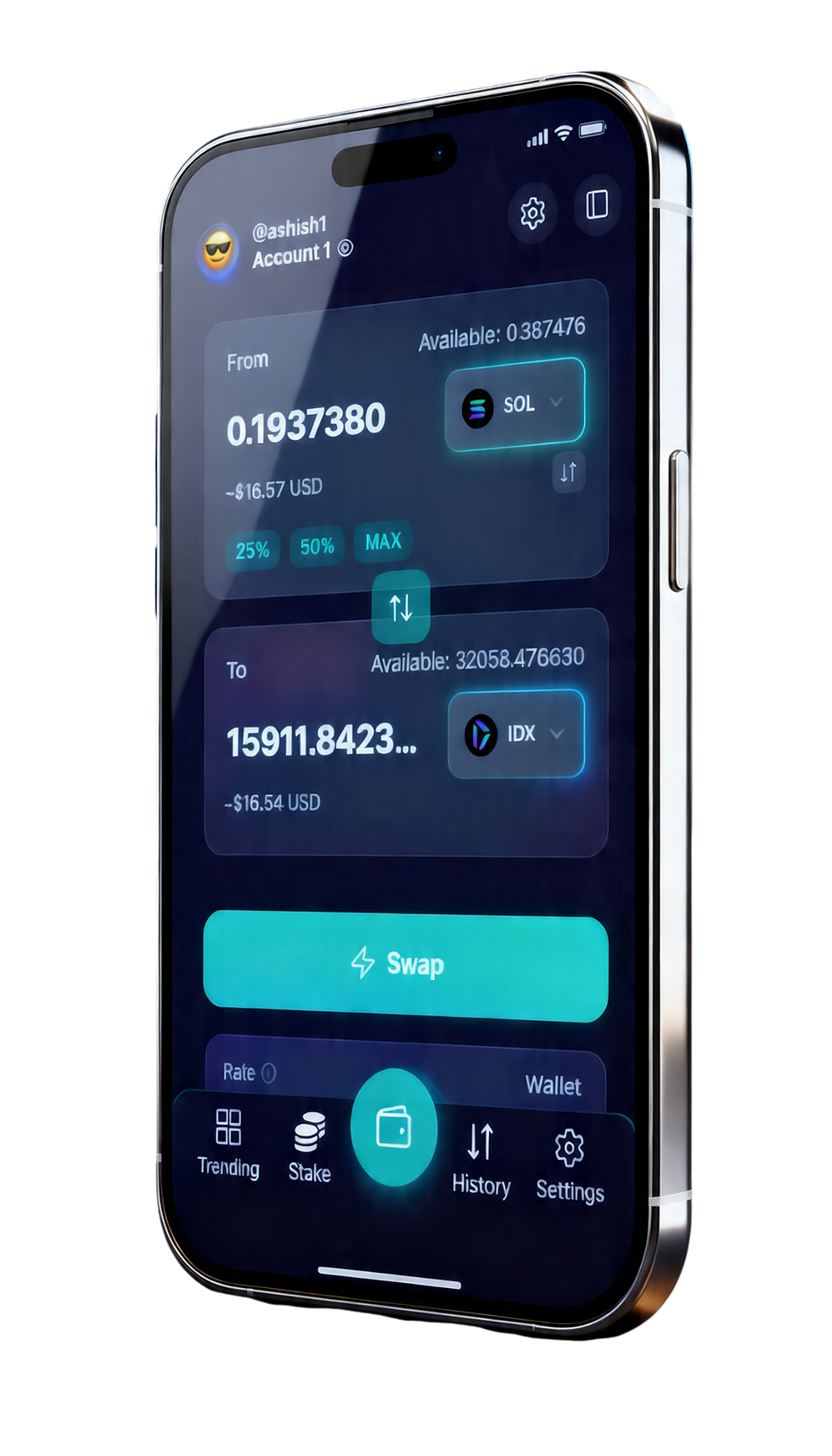 Swap token
