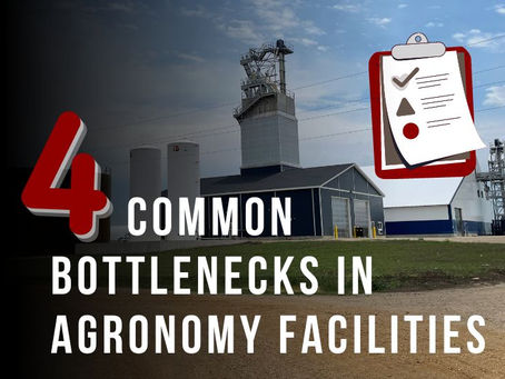 Four Common Bottlenecks in Agronomy Facilities