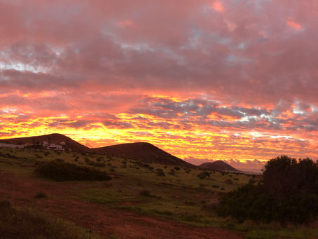 Sunrise at Villa Antonio