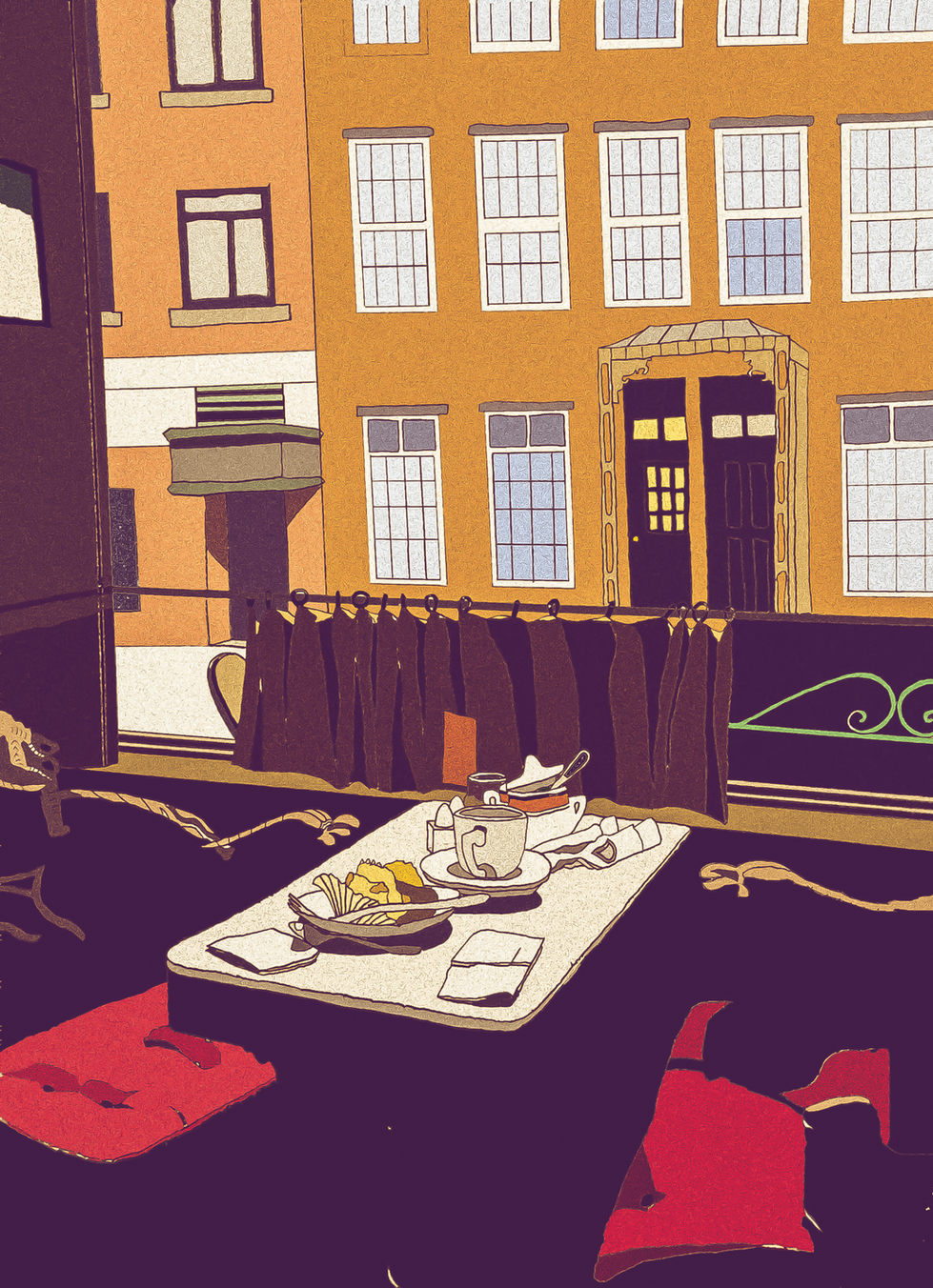 Coffe, tea and muffin in the Village (2018)