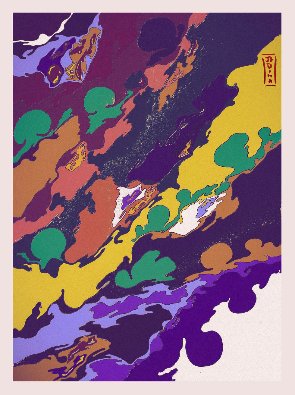 Impro-libre #8, mushrooms