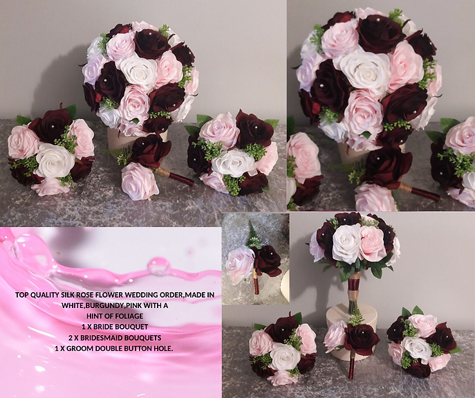 LOVLEY CALLA LILLIE AND ROSE WEDDING FLO