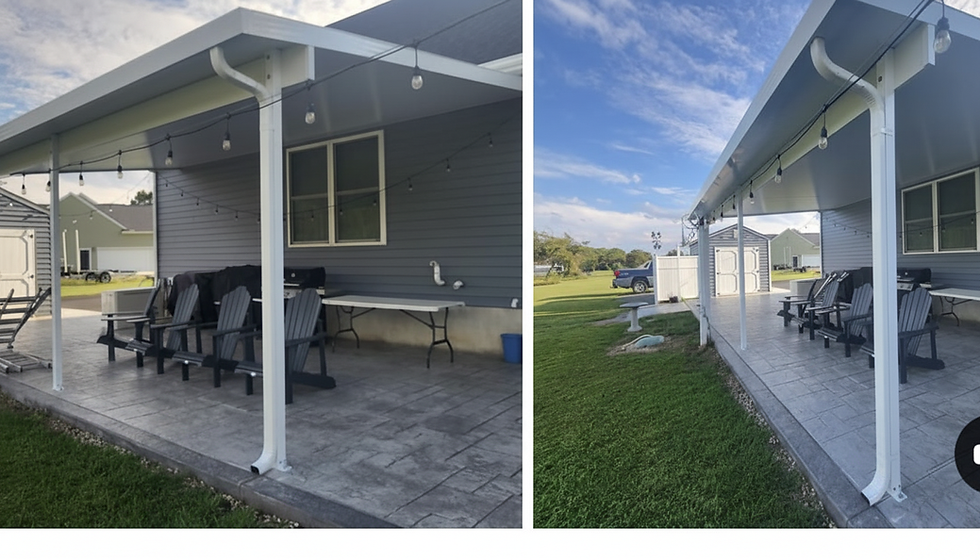 DIY Insulated Patio Cover