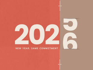 New Year. Same Commitment.