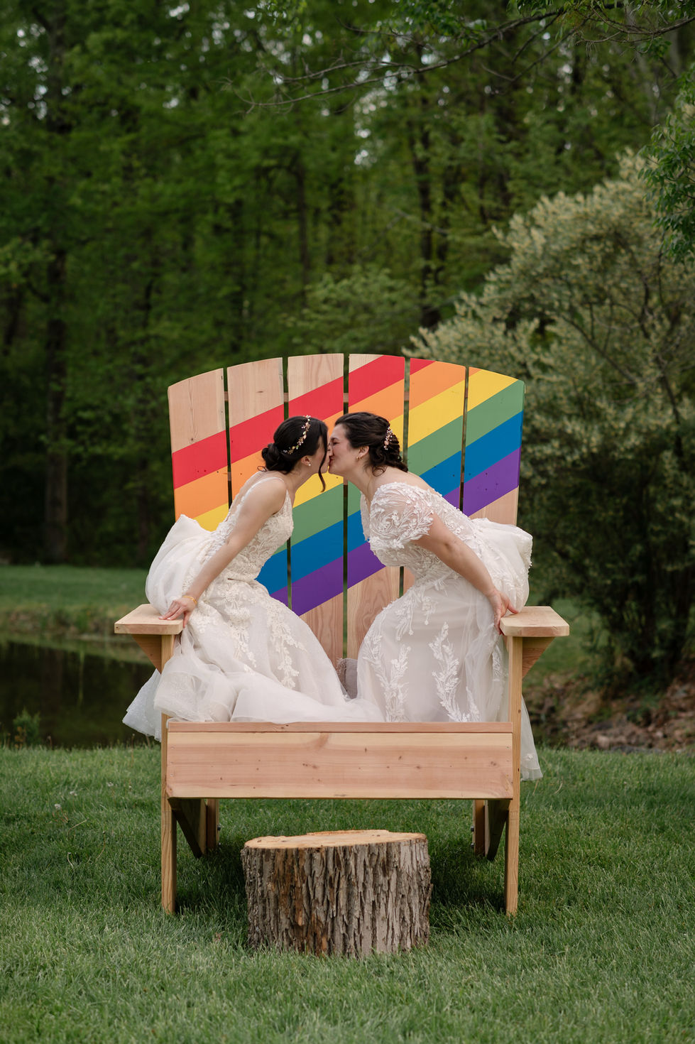 LGBTQ+ wedding portrait 