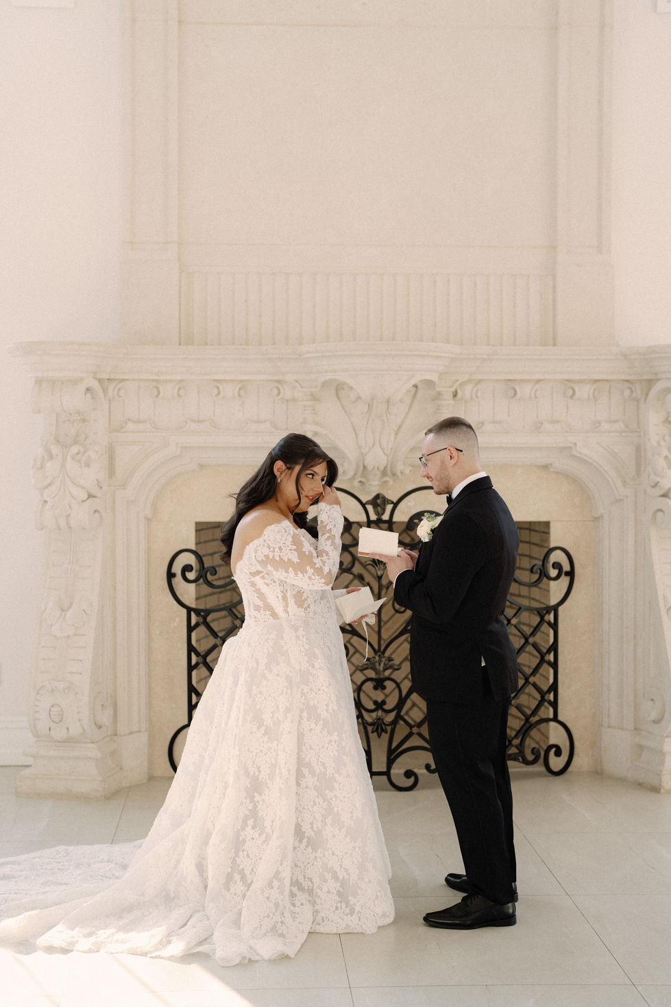 Bride & Groom on their wedding day. 