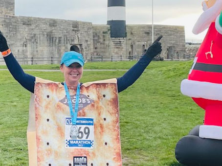 Veteran completes 70th marathon in cracking style