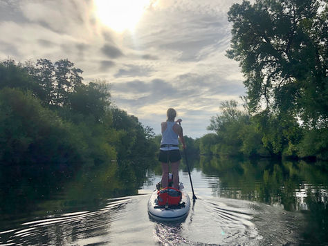 SUP the River Wye - Day 2