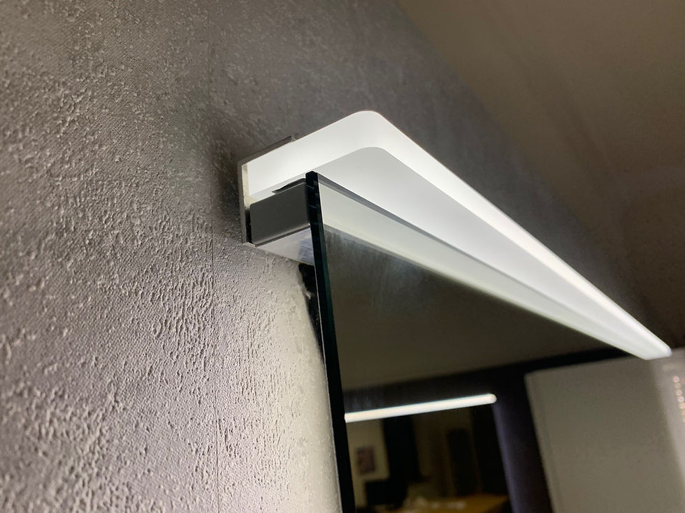 Miniaturbild: Premium Lichtspiegel 60cm mit funktionaler- und Ambiente Beleuchtung