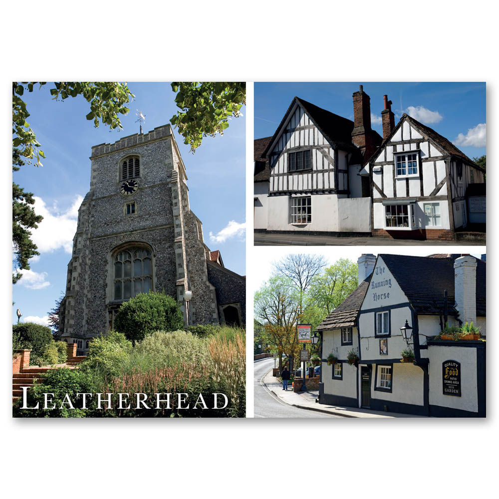 Leatherhead, 3 view composite