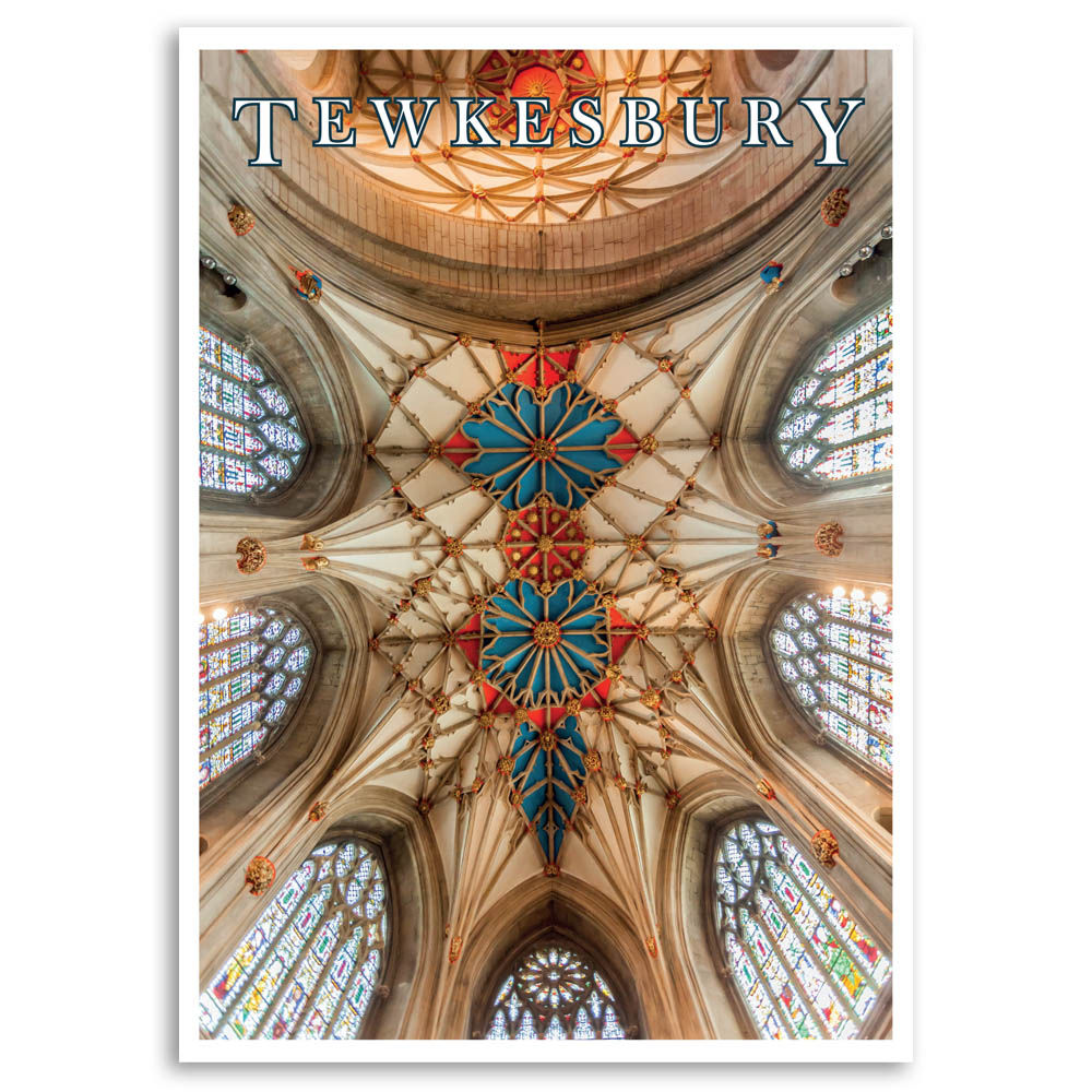 Tewkesbury Abbey ceiling