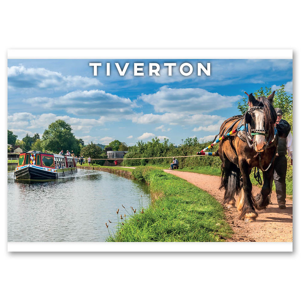 Tiverton 'Tivertonian’ horse-drawn barge
