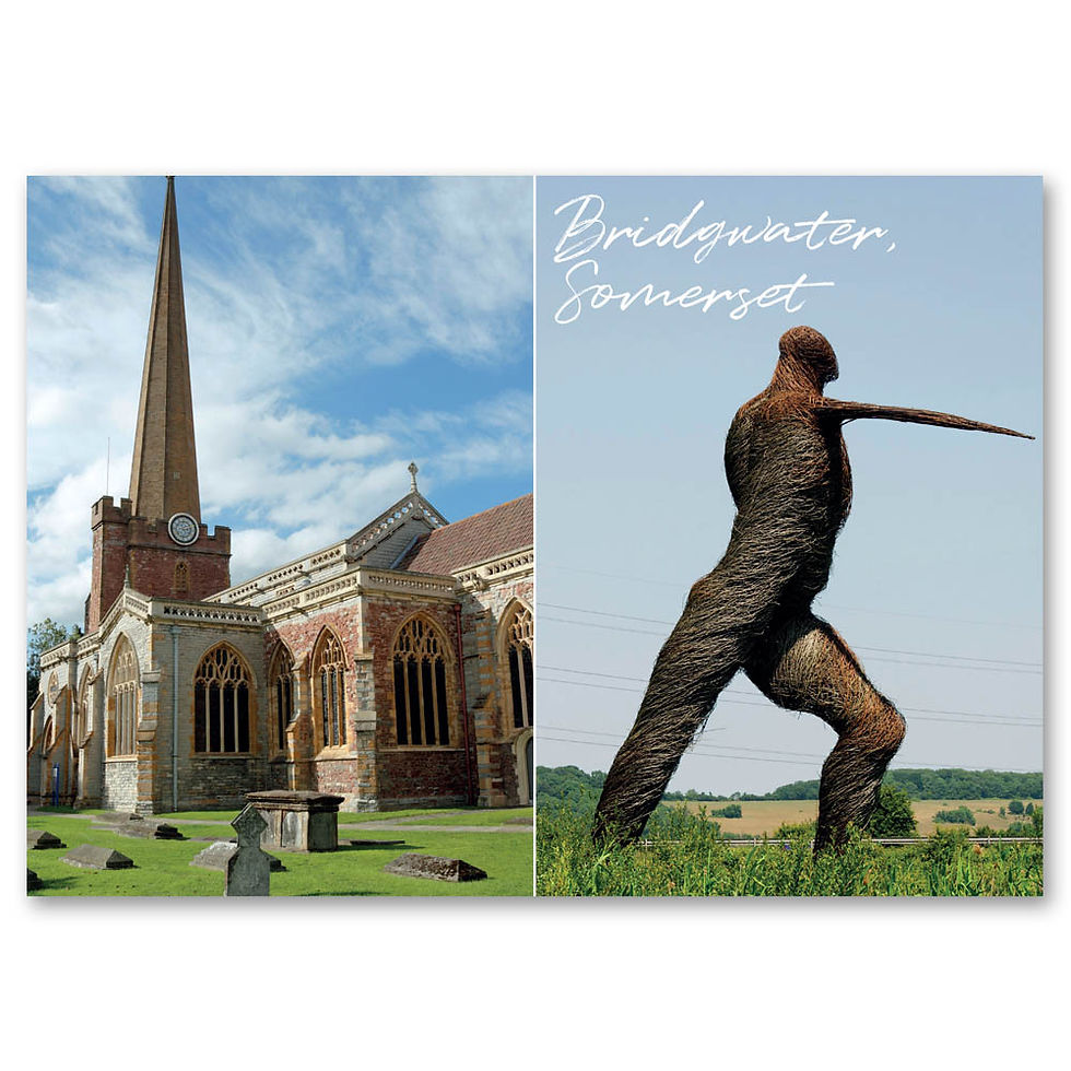 Bridgewater, St. Mary's Church and The Willow Man